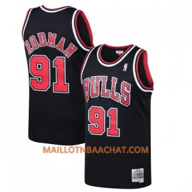 Maillot NBA Chicago Bulls Dennis Rodman 91 Hardwood Classics Swingman - Homme